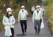 Cleanup activities in the Headquarters area