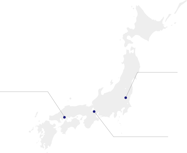 国内関係会社 地図